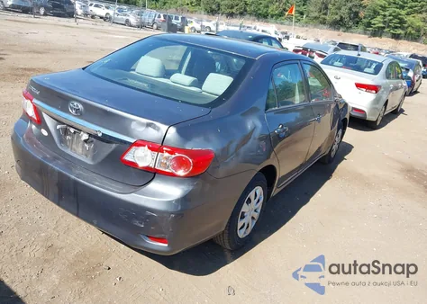 2011 Toyota Corolla из США, поврежденный, VIN 2T1BU4EE9BC716218